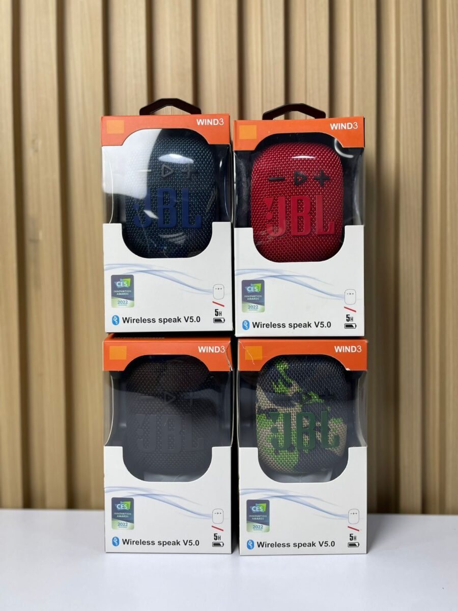 Parlante Wind 3 Inalámbrico Bluetooth para Bicicleta — Altavoz Portátil 5W, Pantalla LED, Ranura USB y MicroSD, Batería Recargable