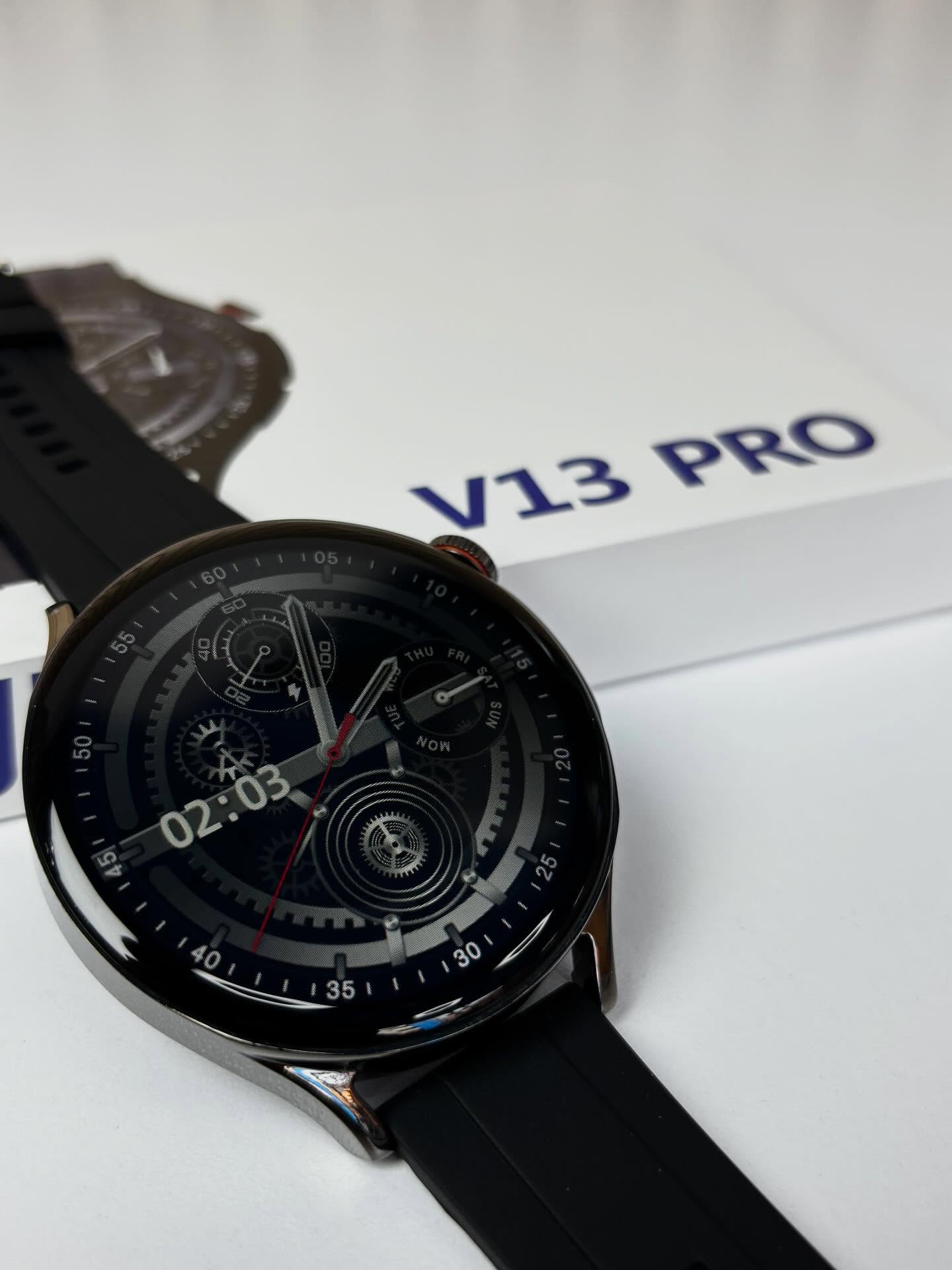 Smartwatch JKMX V13 Pro — Reloj Inteligente AMOLED, Monitor Cardíaco, SpO2, Bluetooth 5.2, WearFit Pro