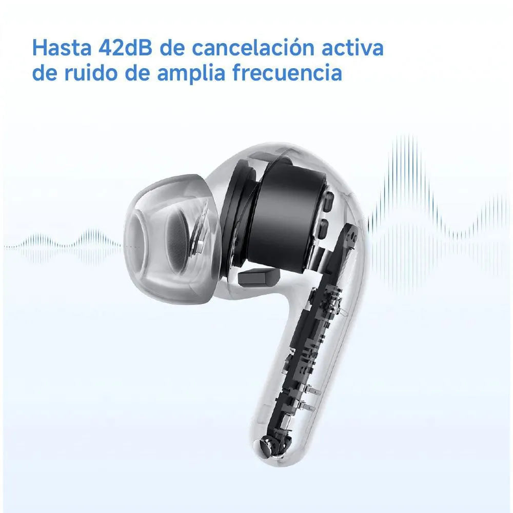 Redmi Buds 8 Lite Azul — ANC 42dB, Bluetooth 5.4, Driver 12.4mm, 36h Batería, IP54