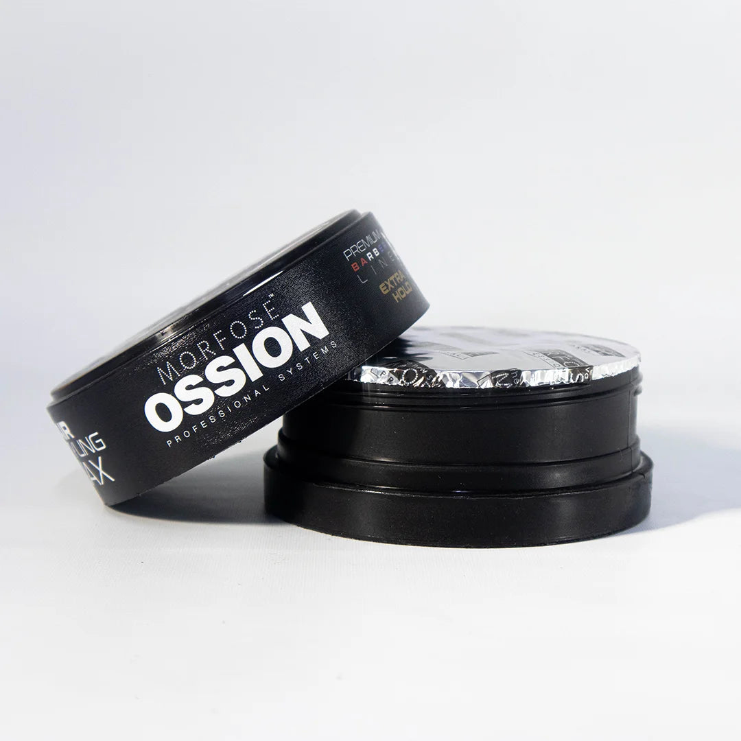 Ossion Extra Hold Gel-Cera 150ml — Fijación Extrema, Acabado Brillante, Fórmula a Base de Agua, Vegana
