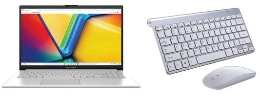 Kit Productividad: ASUS VivoBook Go 15 + Combo Teclado y Mouse