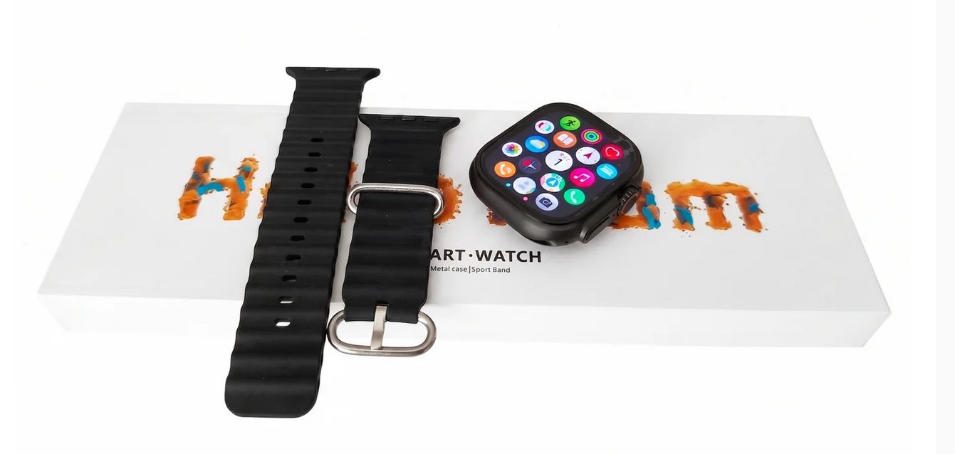 Smartwatch Hello H16 Ultra — Reloj Inteligente 49mm, Pantalla HD, Monitor Cardíaco, SpO2, Bluetooth, Compatible Android