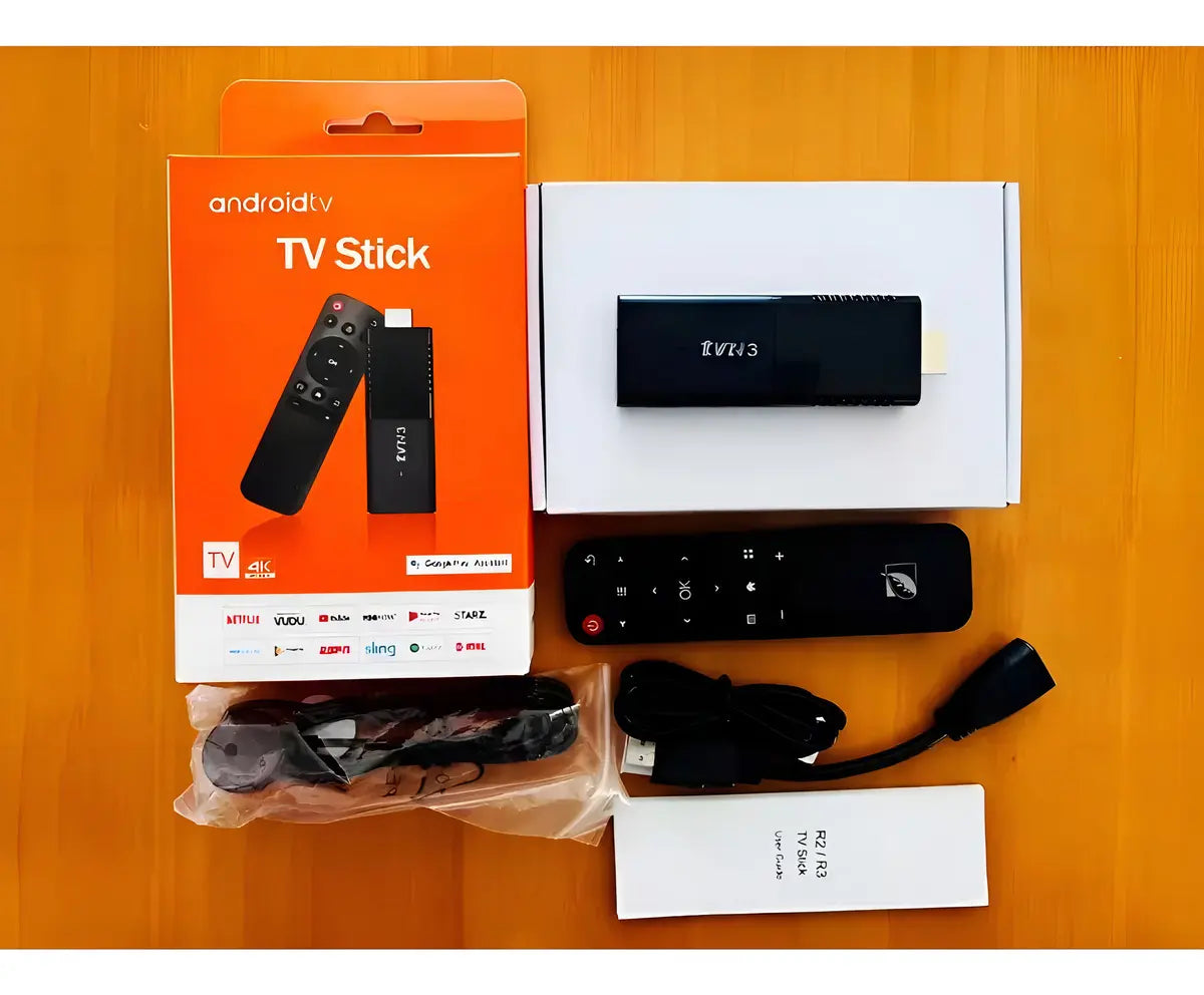 Android TV Stick 4K TVR3 — Convierte tu TV en Smart TV