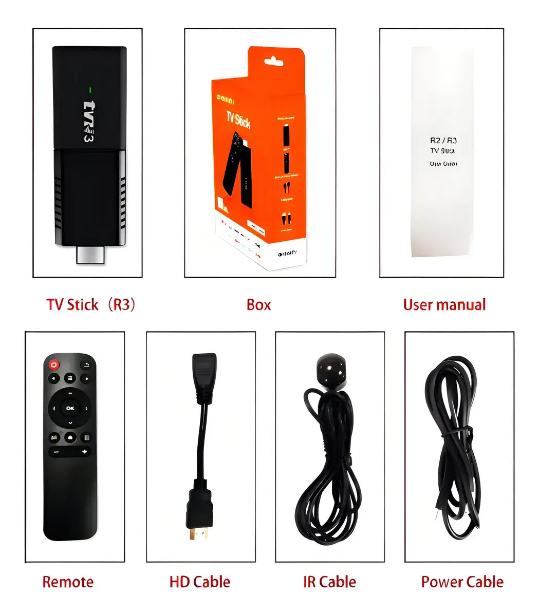 Android TV Stick 4K TVR3 — Convierte tu TV en Smart TV