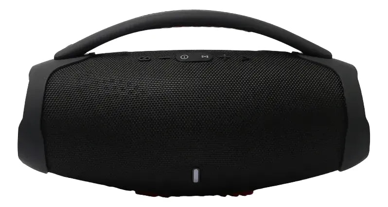 Boombox 3 LED Inalámbrico — Altavoz Portátil con Luces LED, Graves Profundos y Asa Ergonómica