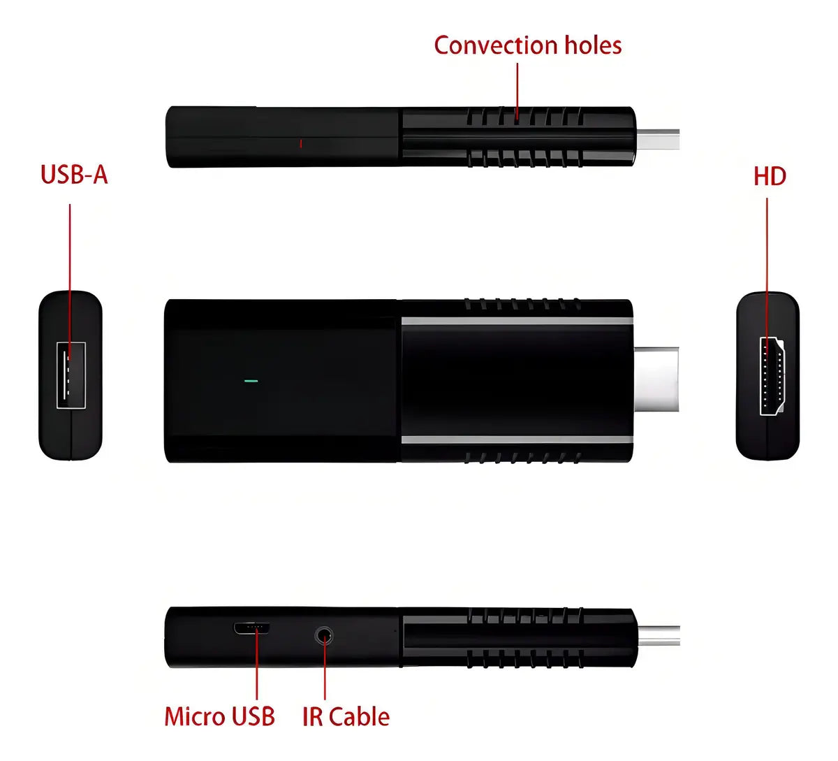 Android TV Stick 4K TVR3 — Convierte tu TV en Smart TV