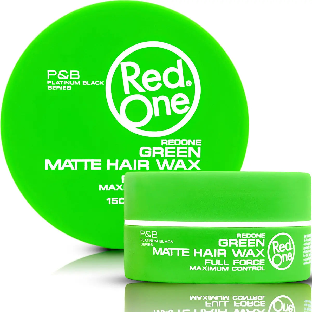 RedOne Cera Mate Verde 150ml — Full Force Hair Wax, Fijación Fuerte, Base Agua, Fragancia Tropical