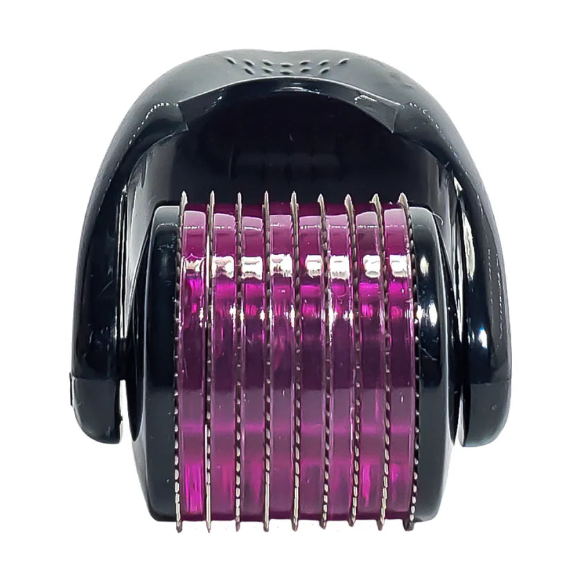 Dermaroller 540 Agujas 0.5mm — Sistema de Microneedling Facial, Estimula Colágeno, Mejora Textura de la Piel