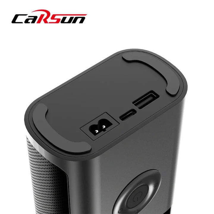 Compresor de Aire Portátil Carsun T2191-2S — Inalámbrico Recargable 60W, 150 PSI, Pantalla Digital LED