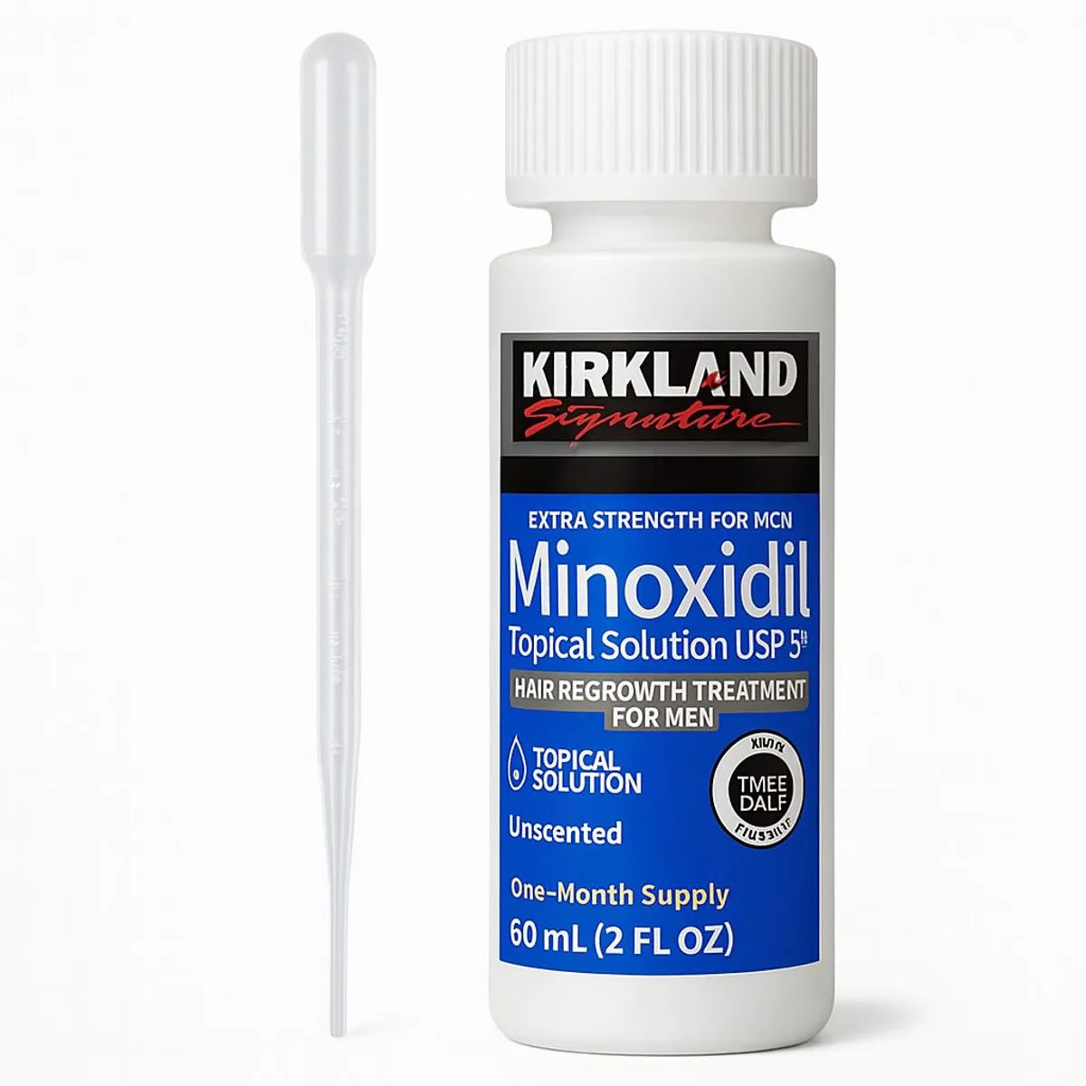 Minoxidil Kirkland 5% — Caja x6 Frascos | Tratamiento 6 Meses